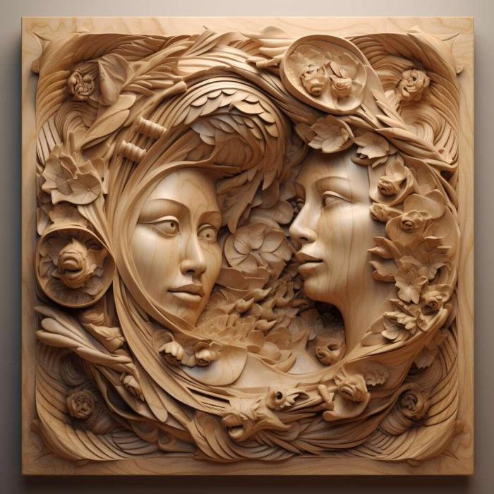 نموذج ثلاثي الأبعاد لآلة CNC 3D Art 